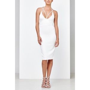 Maurie & Eve white Hermès dress